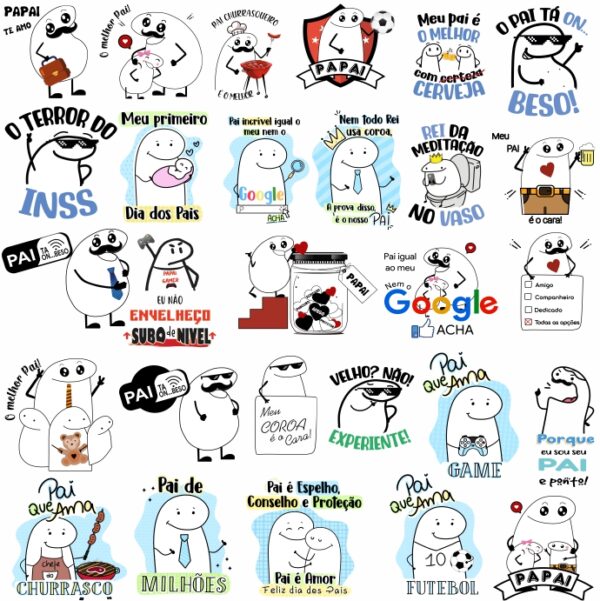 Kit Digital Flork Dia dos Pais