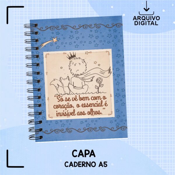 Arquivo Digital Caderno Pequeno Príncipe