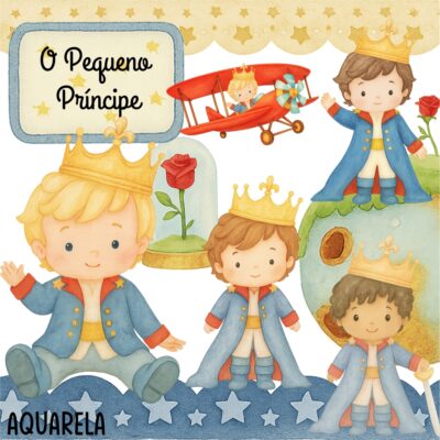 Super Kit Digital O Pequeno Príncipe Aquarela