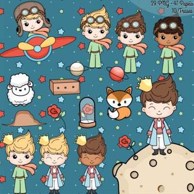 Kit Digital O Pequeno Príncipe Cute