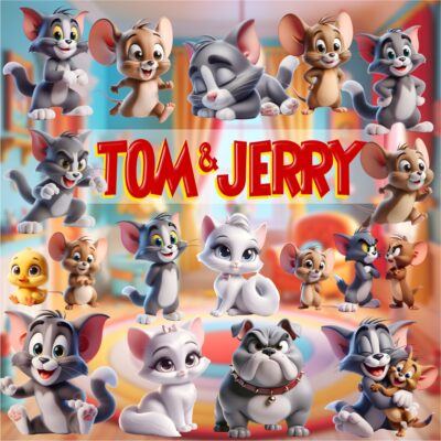 Kit Digital Tom e Jerry 3D