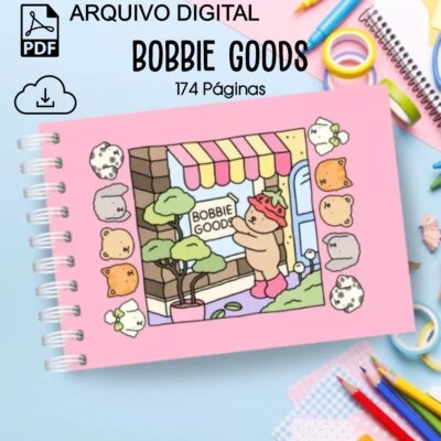 Arquivo Digital pdf  Bobbie Goods para Colorir + kit Figuras