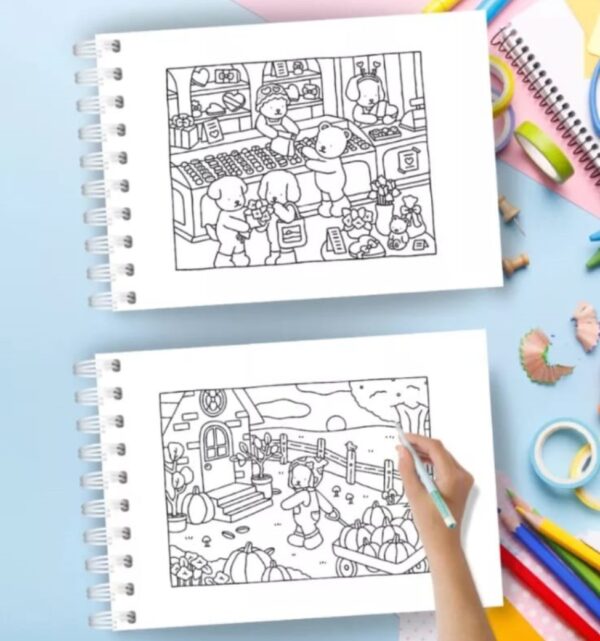 Arquivo Digital pdf Bobbie Goods para Colorir + kit Figuras – Art Folk ...