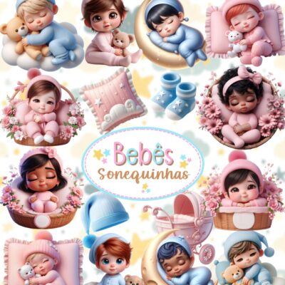 Kit Digital Bebê Sonequinha