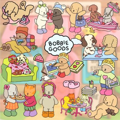 Kit Digital Bobbie Goods Png