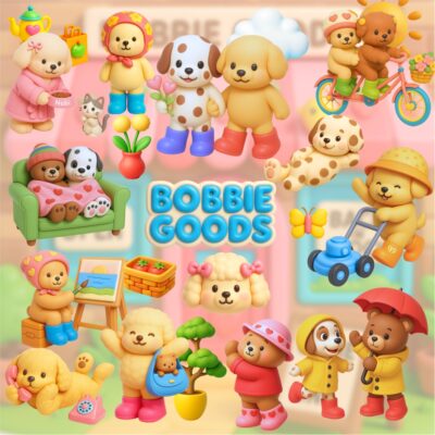 Kit Digital Bobbie Goods 3D
