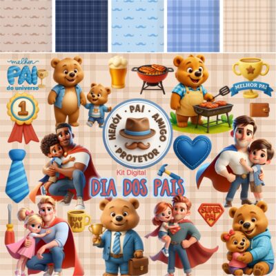 Kit Digital Dia dos Pais
