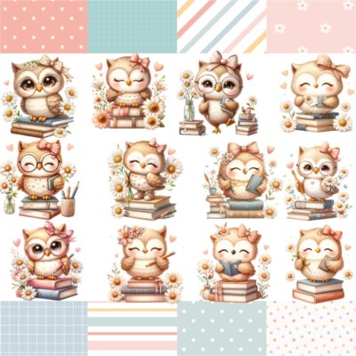 Kit Digital Dia dos Professores Corujinhas