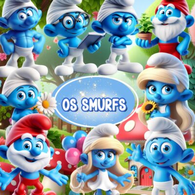 Kit Digital Os Smurfs