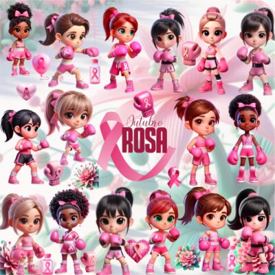 Kit Digital Outubro Rosa