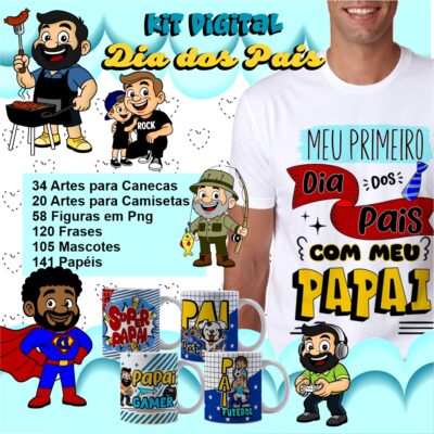 Kit Digital Dia dos Pais