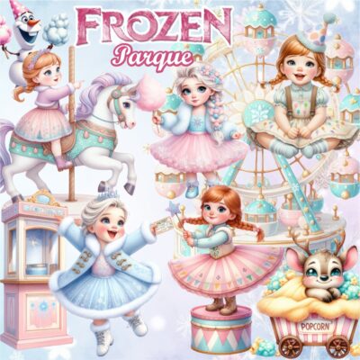 Kit Digital Frozen Parque