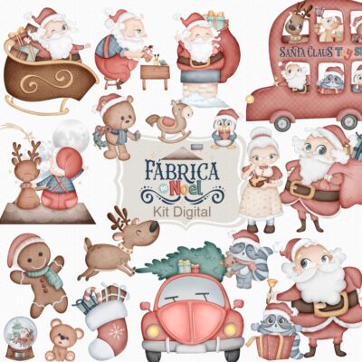 Kit Digital Natal Fabrica do Noel 2025